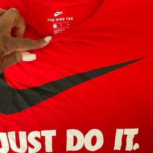 Nike Just Do It shirt . Match to dri fit short listed on my page